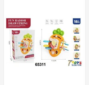 Zabawki Fun Radish Draw String 9849252