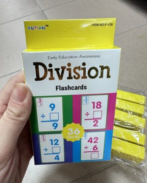 Zabawka Division Flashcards 36 Cards 7909789