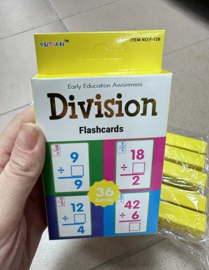Zabawka Division Flashcards 36 Cards 7909789