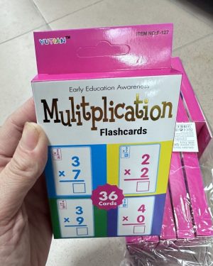 Zabawka Multiplication Flashcards 36 Cards 2220115