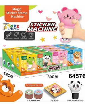 Zabawki Pieczatka Sticker Machine 4289316