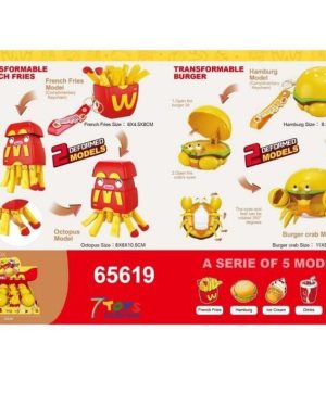 Zabawki Transformable Burger 4289367