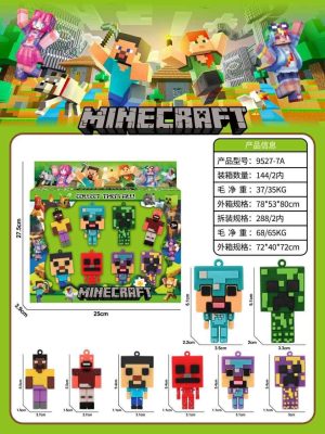 ZESTAW FIGURKI MINECRAFT 7937262