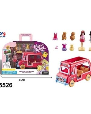 Zestaw Zabawki Fashion Travel 4808415