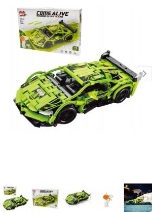 Zabawki Klocki Samochód Come Alive 5978141