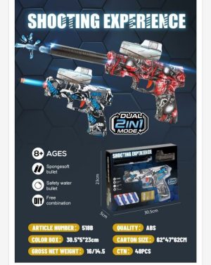 Zabawki Pistolety Dual 2in1 9215122