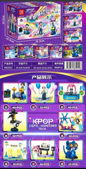 KLOCKI KPOP DEMON 4277466