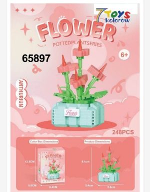 Klocki Kwiaty 4098240