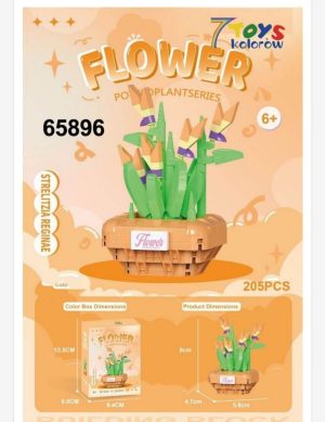 Klocki Kwiaty 4098241