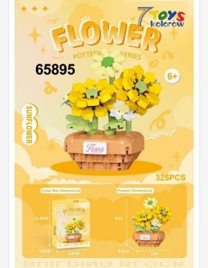 Klocki Kwiaty 4098243