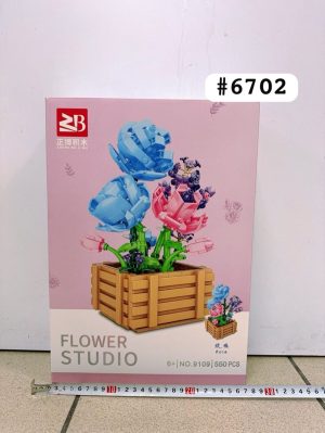 Klocki Kwiaty 4098247