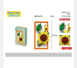 Zabawki Klocki Kwiaty 241PCS 4098262