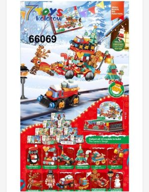 Zabawki Klocki Świąteczny 5117381