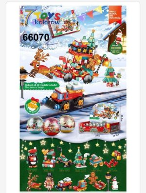 Zabawki Klocki Świąteczny 5117382