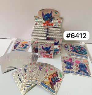Karty Srebne Stitch 55PCS 5800592
