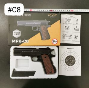 Pistolet Metalowy na Plastikowe Kulki 2764569