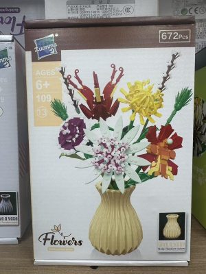 Zabawki Klocki Kwiaty 9920616