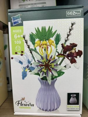 Zabawki Klocki Kwiaty 9920617