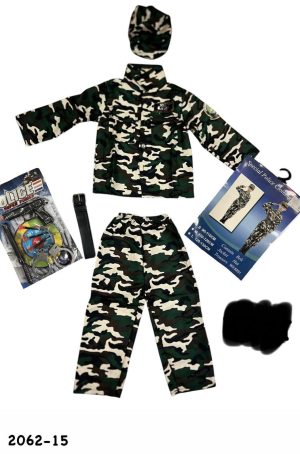 STRÓJ ŻOŁNIERZA WOJSKOWY KOSTIUM STRÓJ KARNAWAŁOWY 4578318