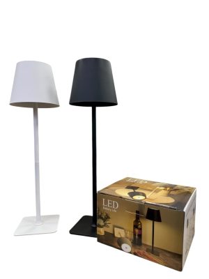 BEZPRZEWODOWA ŚCIEMNIALNA LAMPA STOŁOWA RESTAURACYJNA LED 4578343