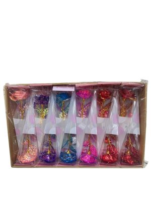 WIECZNA RÓŻA NA PREZENT DLA KOBIET KWIAT W PUDEŁKU 4578374