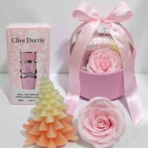 ZESTAW  prezent_ flower box z perfumy 4578383