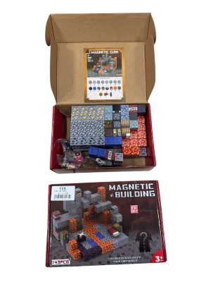 143EL KLOCKI MAGNETYCZNE BLOKI MINECRAFT DUŻY ZESTAW DLA DZIECI 4578525