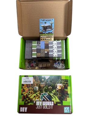 128EL KLOCKI MAGNETYCZNE BLOKI MINECRAFT DUŻY ZESTAW DLA DZIECI 4578528