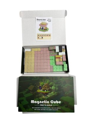 122EL KLOCKI MAGNETYCZNE BLOKI MINECRAFT DUŻY ZESTAW DLA DZIECI 4578534