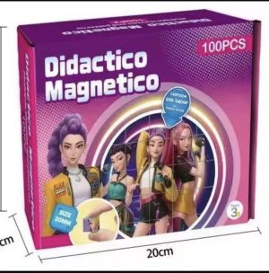 Klocki magnetyczne KPOP DEMON HUNTERS 100 elementów. 4578548