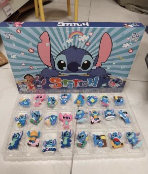KALENDARZ ADWENTOWY LILO i STICH 24 FIGURKI BRELOKI NIESPODZIANKI STITCH 4578561