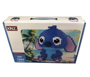 Klocki Konstrukcyjne STICH 3454 El. Pudełko na Prezent Zestaw do Składania 4578601