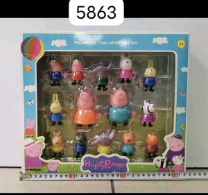 Figurki świnka pepa 4578779