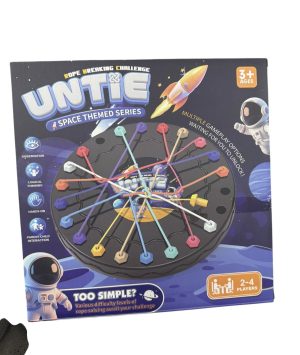 GRA PLANSZOWA ROZPLĄTYWANIE LIN LOGICZNA ZRĘCZNOŚCIOWA DLA DZIECI 4578930