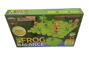 Gra zręcznościowa balansujące skaczące żabki drzewo 50el dla dzieci 4578932