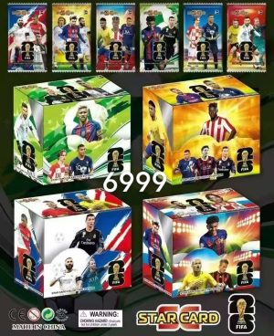 Karty Piłkarskie Mega Box 288 Kart Z Piłkarzami Kolekcjonerskie 4578685