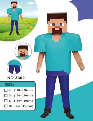 Strój Kostium przebranie Minecraft SIZE S M L XL 3548603