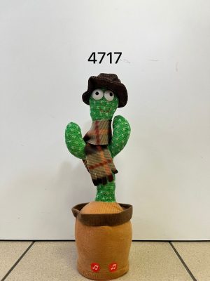 Kaktus w czapce na baterie 3548629