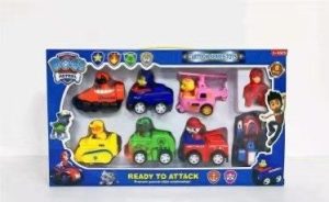 Psi Patrol autka z napędem 8 sztuk ZESTAW na PREZENT ... 7956605