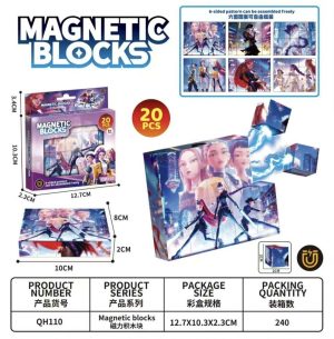 KLOCKI MAGNETYCZNE BLOKI K-Pop: Demon Hunters 20PCS 1090687