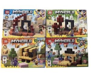 KLOCKI MAGNETYCZNE  Minecraft 95el 5666425