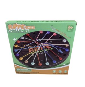 Gra planszowa rozplątywanie lin Logiczna Zręcznościowa Dla dzieci Rodzinna 4589205
