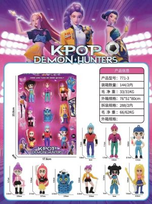 ZESTAW  FIGURKI  kpop Demon Hunters 6695977