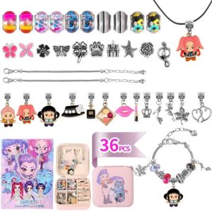 ZESTAW DO ROBIENIA BRANSOLETEK BIŻUTERIA kpop DEMON HUNTERS RUMI ŁOWCZYNIE 7875087