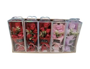 Prezent Walentynkowy ZESTAW Kosmetyki SPA Sól Róże Mydlane 5300864