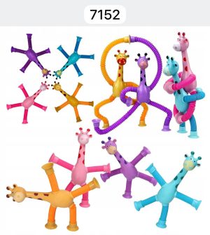 Zabawki Rurki Pop Zyrafki 7067821