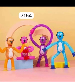 Zabawki Rurki Pop Pieski LED 7067822