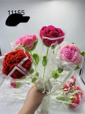 Wzór na szydełkowe kwiaty 3218107