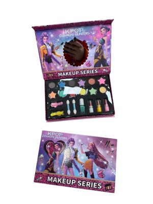 KPOP DEMON HUNTERS ZESTAW KOSMETYKÓW DLA DZIEWCZYNKI DO MAKIJAŻU MALOWIDŁA 3218114