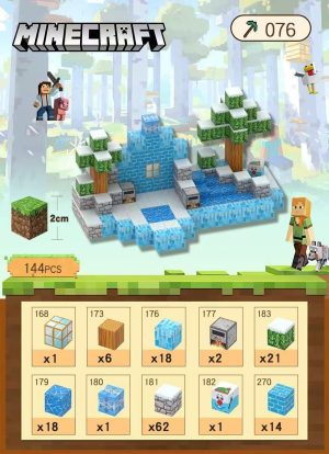 Duży zestaw klocki magnetyczne dla dzieci 144elementów 2161502